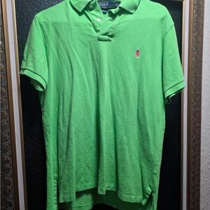 Ralph Lauren Bright Green Polo Shirt